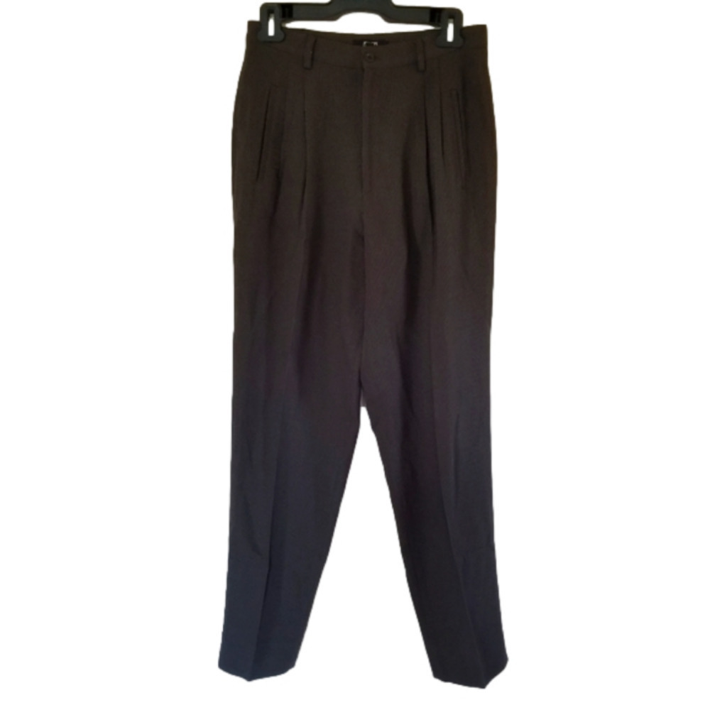 Philippe Adec Paris Vintage Trouser Forest Green Tailored fit Size 8